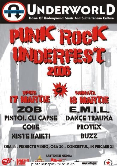 sa nu prind pe careva ca nu vine :razz: punk rock underfest 2006