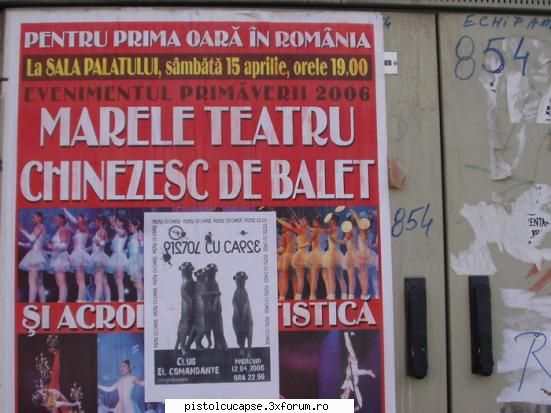 poze de la prima sesiune de lipit afise - marele teatru chinezesc de balet....PCC - Pistol cu capse